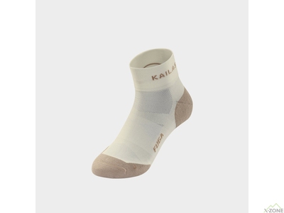 Носки беговые Kailas Low-cut Trail Running Socks Women's, White (KH2402205) - фото
