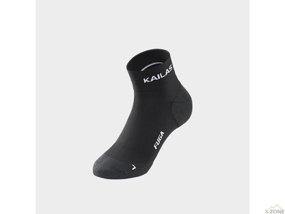 Носки беговые Kailas Low-cut Trail Running Socks Women's, Black (KH2402205) - фото