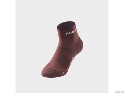 Носки беговые Kailas Low-cut Trail Running Socks Women's, Brown (KH2402205) - фото