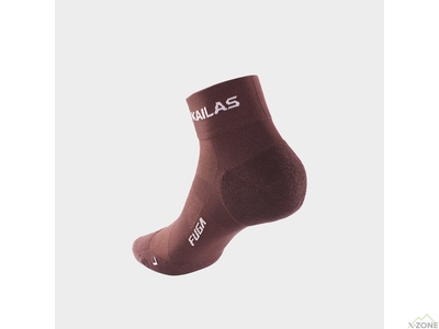 Носки беговые Kailas Low-cut Trail Running Socks Women's, Brown (KH2402205) - фото