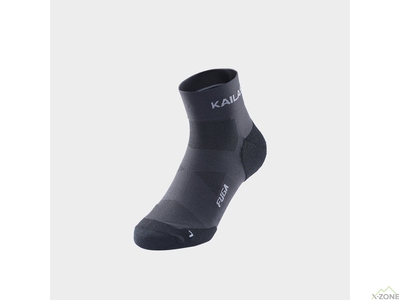 Носки беговые Kailas Low-cut Trail Running Socks Men's, Black (KH2402105) - фото