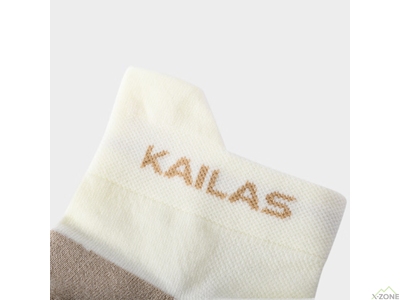 Носки беговые Kailas Low-cut Trail Running Socks Women's, White (KH2402204) - фото