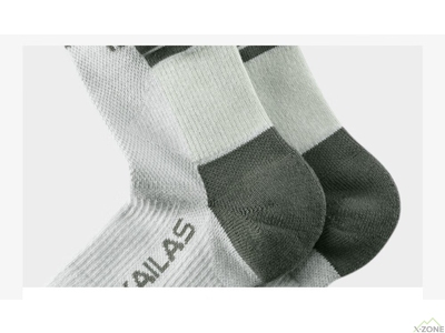 Носки треккинговые Kailas Low-cut Trekking Socks Women’s (2 Pairs), White (KH2402202) - фото