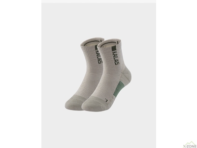 Носки треккинговые Kailas Low-cut Trekking Socks Men’s (2 Pairs), Bay Leaf (KH2402102) - фото