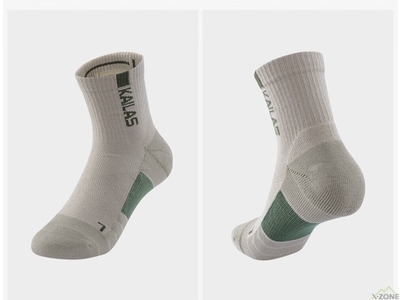 Носки треккинговые Kailas Low-cut Trekking Socks Men’s (2 Pairs), Bay Leaf (KH2402102) - фото