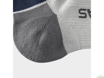 Носки треккинговые Kailas Low-cut Trekking Socks Men’s (2 Pairs), Gray (KH2402102) - фото