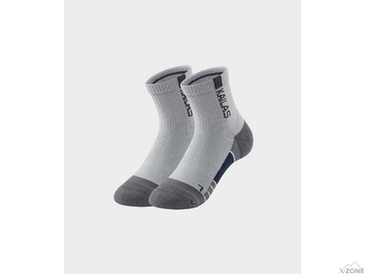 Носки треккинговые Kailas Low-cut Trekking Socks Men’s (2 Pairs), Gray (KH2402102) - фото