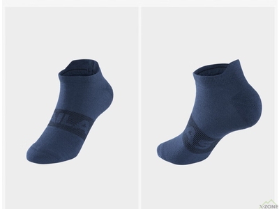 Носки спортивные Kailas Low-cut Sports Socks Men’s (2 Pairs), Blue (KH2402101) - фото