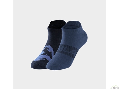 Носки спортивные Kailas Low-cut Sports Socks Men’s (2 Pairs), Blue (KH2402101) - фото