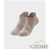 Носки спортивные Kailas Low-cut Sports Socks Women's (2 Pairs), White Chalk/Brown Gray (KH2402201) - фото