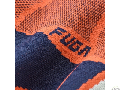 Носки беговые Kailas Mid-cut Trail Running Socks Unisex, Fuga Orange (KH2402003) - фото