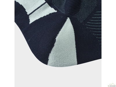 Носки беговые Kailas Mid-cut Trail Running Socks Unisex, Midnight Blue (KH2402003) - фото