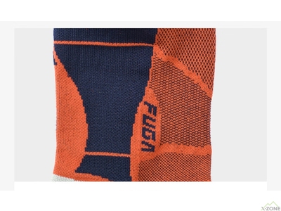Носки беговые Kailas Mid-cut Trail Running Socks Unisex, Midnight Blue (KH2402003) - фото