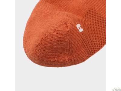 Носки треккинговые Kailas Mid-cut Lightweight Trekking Socks Unisex, Oxidized Orange (KH2402002) - фото