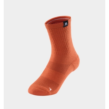 Носки треккинговые Kailas Mid-cut Lightweight Trekking Socks Unisex, Oxidized Orange (KH2402002) - фото