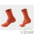 Носки треккинговые Kailas Mid-cut Lightweight Trekking Socks Unisex, Oxidized Orange (KH2402002) - фото