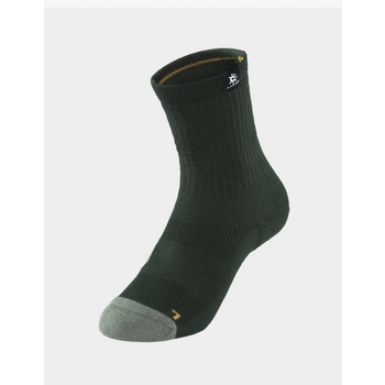 Носки треккинговые Kailas Mid-cut Lightweight Trekking Socks Unisex, Abyssal Green (KH2402002) - фото