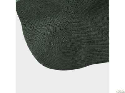 Носки треккинговые Kailas Mid-cut Lightweight Trekking Socks Unisex, Abyssal Green (KH2402002) - фото