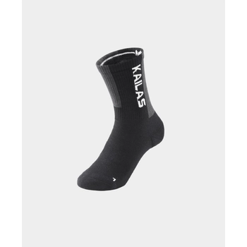Носки треккинговые Kailas Mid-cut Lightweight Trekking Socks Unisex, Black (KH2402001) - фото