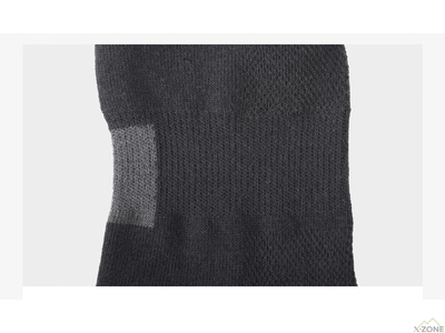 Носки треккинговые Kailas Mid-cut Lightweight Trekking Socks Unisex, Black (KH2402001) - фото