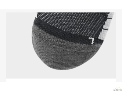 Термоноски Kailas Low Cut Trail Running Wool Socks Women's, Black (KH2401204) - фото