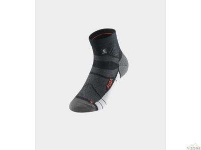 Термоноски Kailas Low Cut Trail Running Wool Socks Men's, Black (KH2401104) - фото