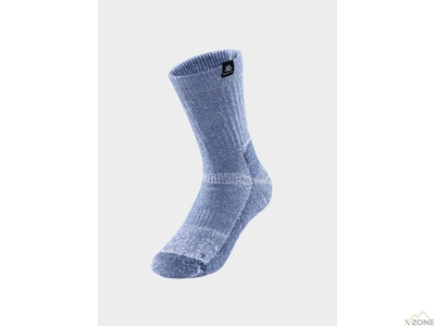 Термоноски Kailas Snow Tramp Mid-cut Trekking Socks Men's, Dark Blue (KH2401101) - фото