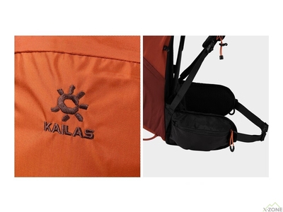 Рюкзак Kailas Wind Tunnel Ⅳ Lightweight Trekking Backpack 26L, Orange (KA2453007) - фото