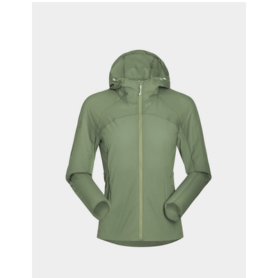 Куртка ветровка Kailas Lightweight Thin Wind Jacket Women's, Green (KG2426203) - фото