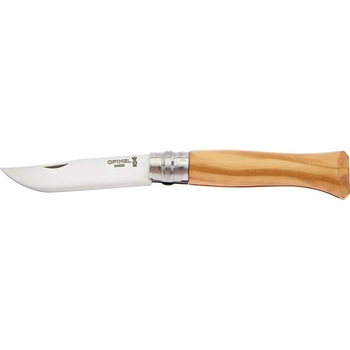 Нож складной Opinel №9 VRI, олива, упаковка - фото