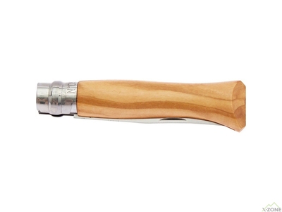 Нож складной Opinel №9 VRI, олива, упаковка - фото