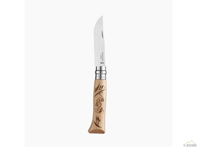 Нож складной Opinel №8 VRI Skiing, бук - фото