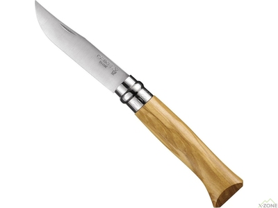 Нож складной Opinel №8 VRI Олива + Чехол + Пенал - фото