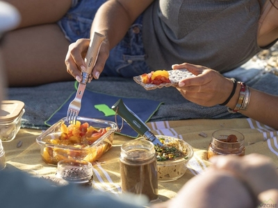 Нож складной Opinel №8 VRI Picnic+ - фото
