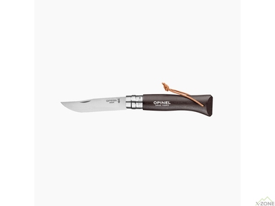Нож складной Opinel №8 Trekking, Dark Brown - фото