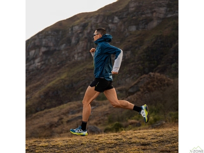 Куртка мужская беговая Kailas Aero Nebula Light Trail Running Hardshell Jacket Men's, Green/Blue - фото
