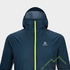 Куртка мужская беговая Kailas Aero Nebula Light Trail Running Hardshell Jacket Men's, Green/Blue - фото