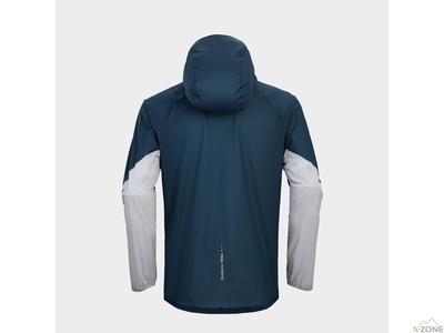 Куртка мужская беговая Kailas Aero Nebula Light Trail Running Hardshell Jacket Men's, Green/Blue - фото