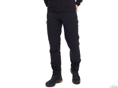 Брюки-софтшел треккинговые Turbat Korab Mns, Black - фото