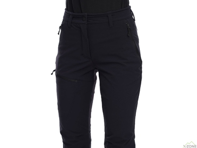 Брюки-софтшел треккинговые Turbat Korab Wmn, Black - фото