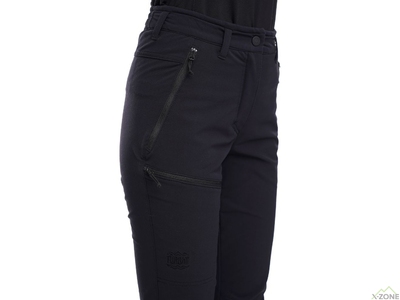 Брюки-софтшел треккинговые Turbat Korab Wmn, Black - фото
