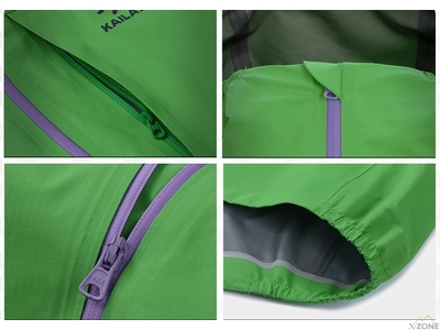 Куртка-штормовка мужская Kailas Aero Nebula GTX Hardshell Jacket Мen's, Green - фото