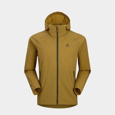 Куртка беговая Kailas Lightweight Thin Wind Jacket Men's, Yellow - фото