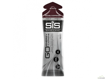 Энергетический гель SIS Go Energy + Caffeine Gel 60 ml, Espresso - фото