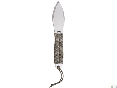 Набор ножей для метания SOG Fling 3 шт, Satin (SOG FX41N-CP) - фото