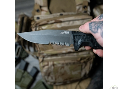 Нож SOG Recondo FX Partially Serrated, Black (SOG 17-22-02-57) - фото