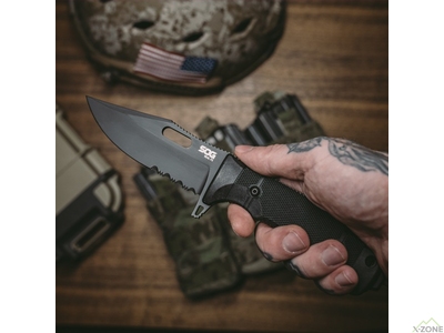 Нож SOG Seal FX, Black (SOG 17-21-01-57) - фото