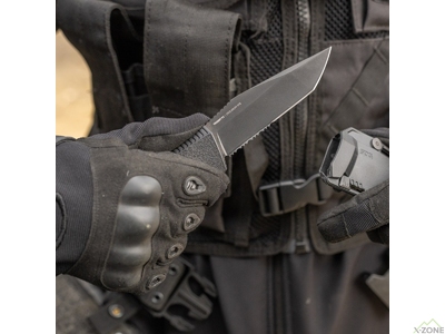 Ніж SOG Trident FX, Serrated Blackout (SOG 17-12-02-57) - фото