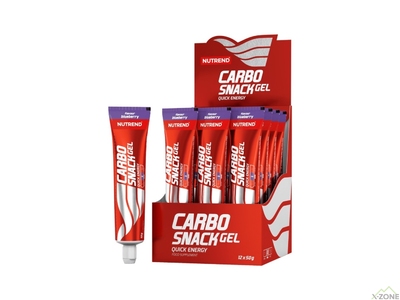 Энергетический гель Nutrend Carbosnack (Черника) 50 г - фото