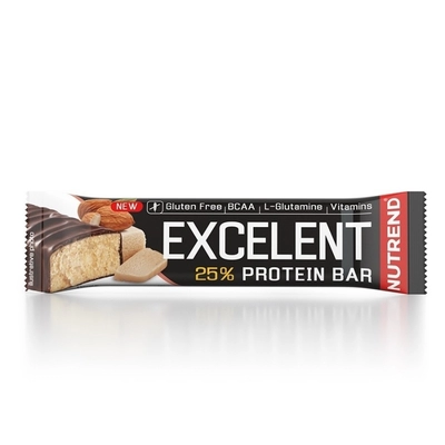 Батончик протеиновый Nutrend Excelent Protein Bar (Марципан + Миндаль) 85 г - фото